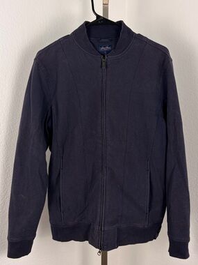 Good Man Brand Navy Blue Bomber Jacket